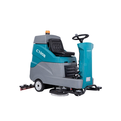 Máy Chà Sàn Liên Hợp Ngồi Lái CLEPRO C100B (Dùng ắc quy) top